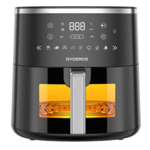 Air Fryer 1600W - Friteuse à air avec fenêtre de cuisson transparente