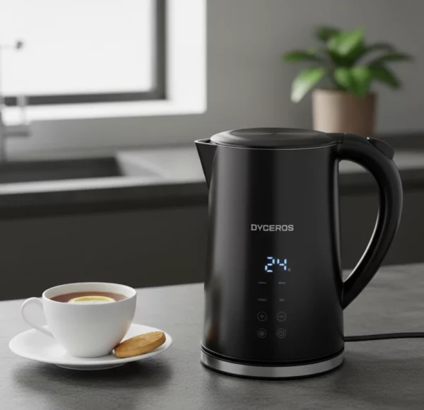 Bouilloire Electrique à température réglable 2200W - 1,7L avec écran