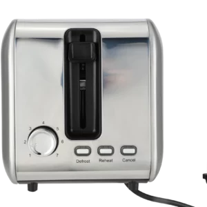 Grille-Pain Extra Large 4 Tranches Inox 1400W