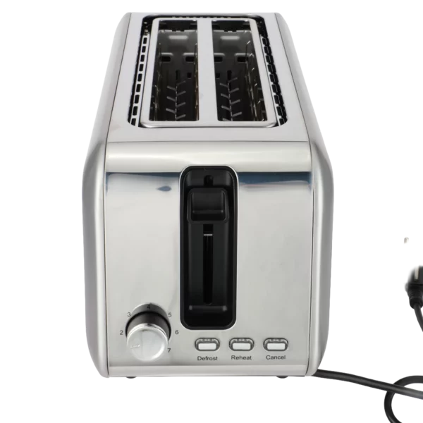 GT700_boutons+haut Grille-Pain Extra Large 4 Tranches Inox 1400W