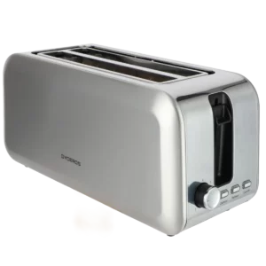 Grille-Pain Extra Large 4 Tranches Inox 1400W