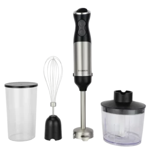 Mixeur plongeant 1000W – Pied en inox amovible, accessoires inclus