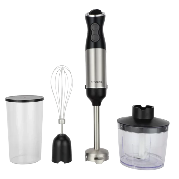 Mixeur plongeant 1000W – Pied en inox amovible, accessoires inclus