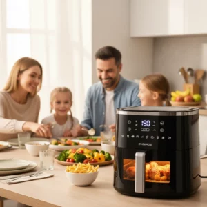 Air Fryer 1600W - Friteuse à air avec fenêtre de cuisson transparente