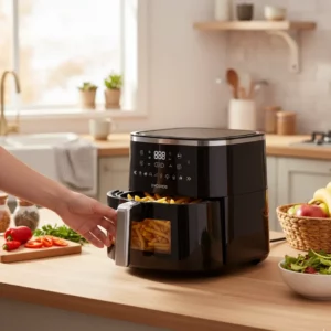 Air Fryer 1600W - Friteuse à air avec fenêtre de cuisson transparente