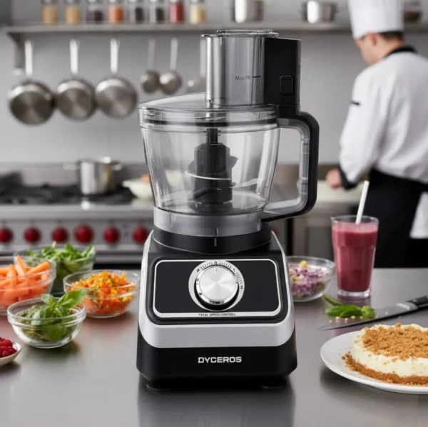 RC700_chef Robot de cuisine multifonctions 1000W – Bol 1.5 L, 2 vitesses + turbo