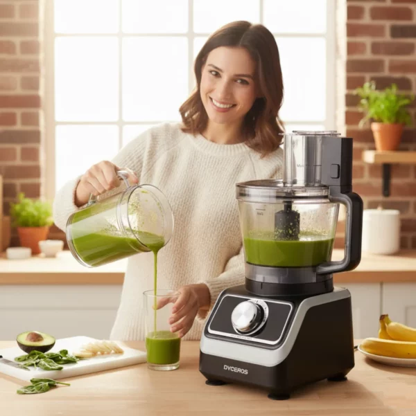 RC700_femme Robot de cuisine multifonctions 1000W – Bol 1.5 L, 2 vitesses + turbo