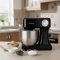 Robot pâtissier 800 W - bol inox 5 L, 6 vitesses + turbo