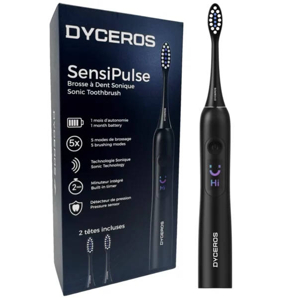 Brosse à dent électrique à vibration sonique SensiPulse